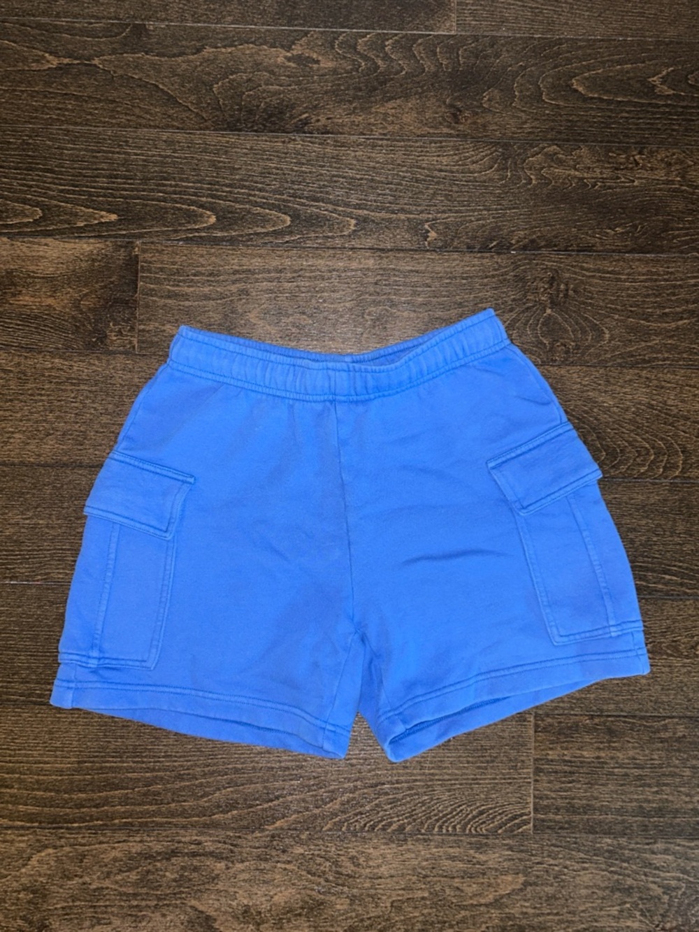TNA ARITZIA blue Cargo Pocket Shorts in Bright Blue
